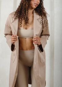 Tindra TrenchCoat - Sand Dune
