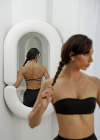 Bandeau Bra - Carbon Black