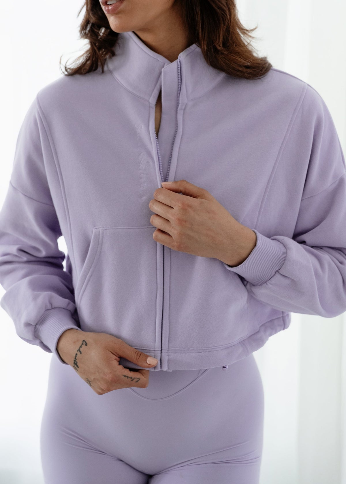 Femme Zip Luxe  - Muted Lavender