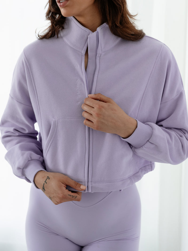 Femme Zip Luxe  - Muted Lavender