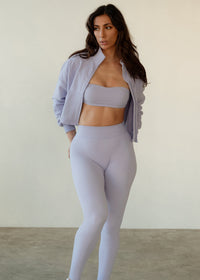 Lumi Bare Contour Leggings - Muted Lavender