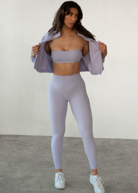 Lumi Bare Contour Leggings - Muted Lavender