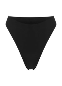 No Show Thong - Black