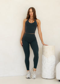 Lumi Bare Contour Legging - Dark Cypress