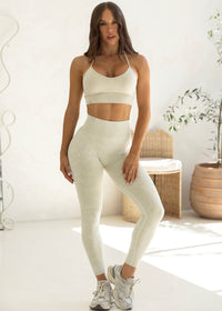Calista Seamless Bra - Coconut & Cream