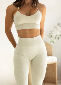 Calista Seamless Bra - Coconut & Cream