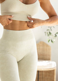 Calista Seamless Bra - Coconut & Cream